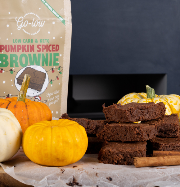 NEW Keto Pumpkin Spiced Brownie Mix