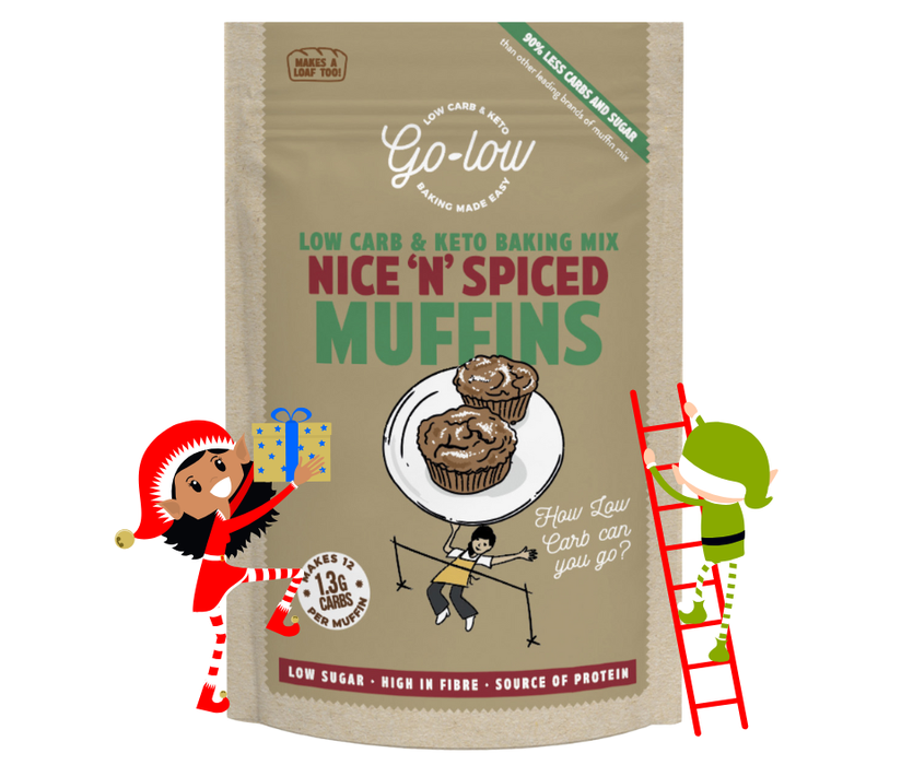 NEW Low Carb Nice 'n' Spiced Muffin Mix (aka Very Merry Muffins!)